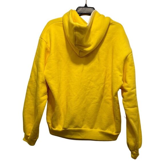 EUC Madhappy x Snapchat Collaboration Canary Yellow Hoodie RARE Unisex - Picture 3 of 4
